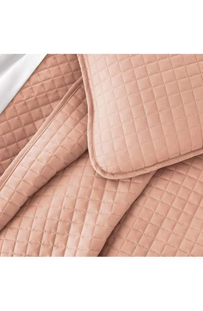 Southshore Fine Linens Vilano Springs Oversized Quilt Set In Blush