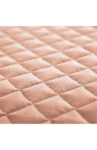 Southshore Fine Linens Vilano Springs Oversized Quilt Set In Blush