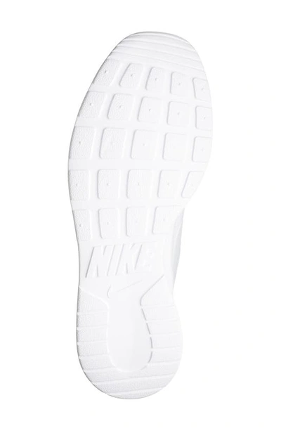 Shop Nike Tanjun Running Shoe In White/ White-white-volt