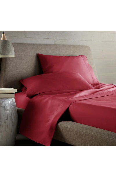 Southshore Fine Linens Classic Soft & Comfortable Brushed Microfiber Sheet Set In Chili Pepper
