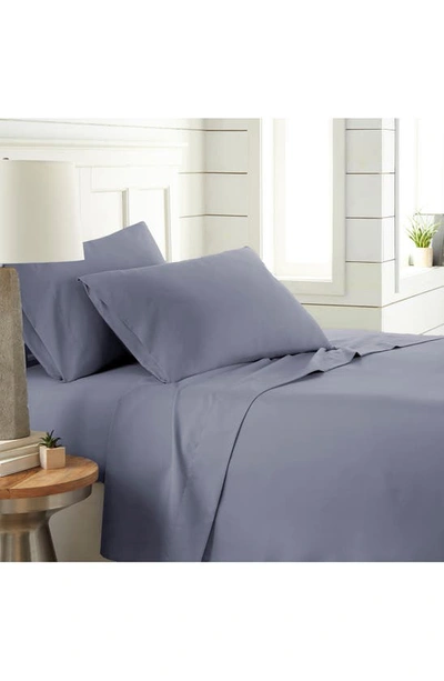 Southshore Fine Linens Chic Solids Ultra Soft 4-pc. Sheet Sets, California King In Denim