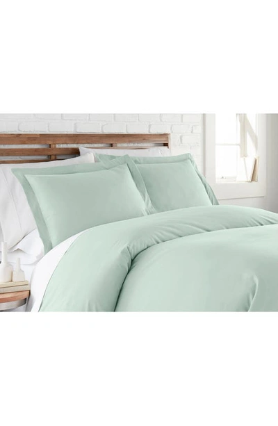Southshore Fine Linens Ultra-soft Microfiber Duvet Cover Set In Light Green