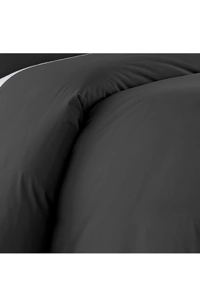 Southshore Fine Linens Ultra-soft Microfiber Duvet Cover Set In Black
