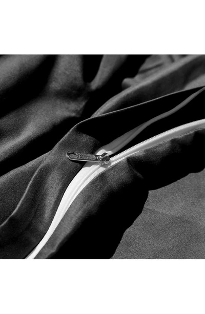 Southshore Fine Linens Ultra-soft Microfiber Duvet Cover Set In Black
