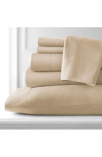 Southshore Fine Linens Vilano Springs Extra Deep Pocket Sheet Set In Sand