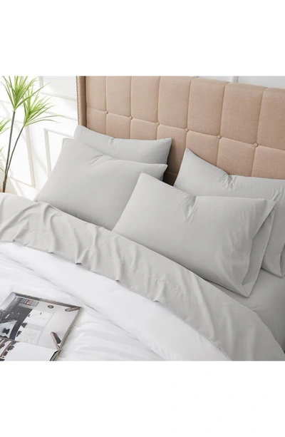 Southshore Fine Linens Vilano Springs Extra Deep Pocket Sheet Set In Light Grey