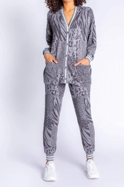 Shop Pj Salvage Patch Perfect Lounge Set In Grey
