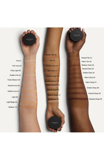 Shop Baremineralsr Original Foundation Spf 15 Powder Foundation In 30 Deepest Deep