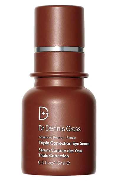 Shop Dr Dennis Gross Advanced Retinol + Ferulic Triple Correction Eye Serum