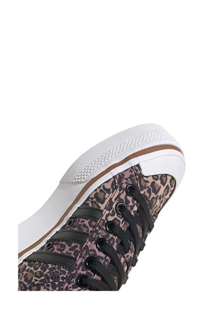 Shop Adidas Originals Nizza Platform Sneaker In Black/ Ftwr White/ Wild Brown