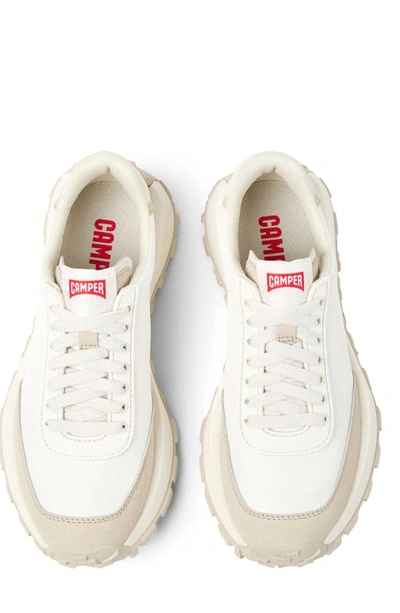 Camper Drift Sneakers In Colour-block-optik In White Natural