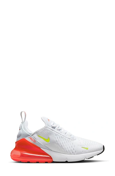 Shop Nike Air Max 270 Sneaker In White/ Volt/ Black