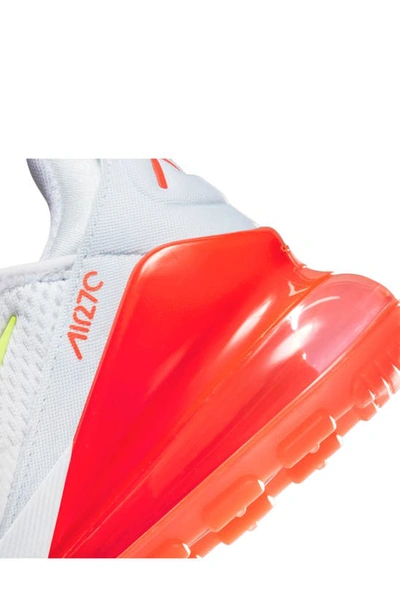 Shop Nike Air Max 270 Sneaker In White/ Volt/ Black