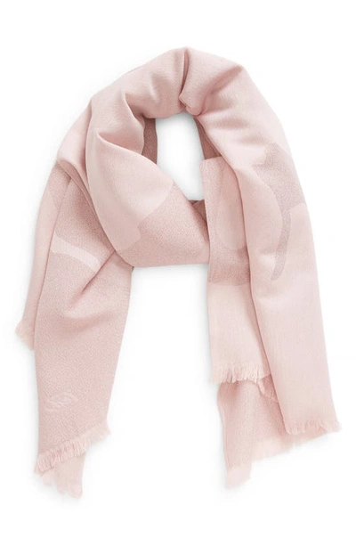 Shop Ted Baker Shersa Magnolia Scarf In Pale Pink