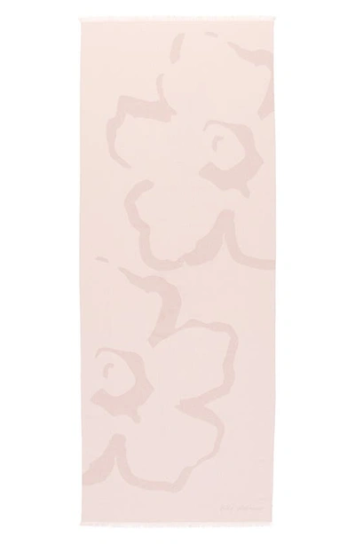 Ted Baker Shersa Magnolia Scarf In Pale Pink