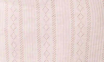 Edikted Pointelle Stitch Camisole In White