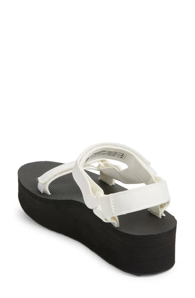 Shop Teva Universal Sandal In Black/ White