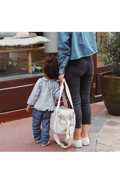 Shop Béaba Diaper Bag In Grey