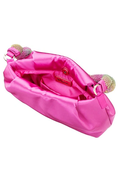 Shop Nina Becca Shoulder Bag In Ultra Pink