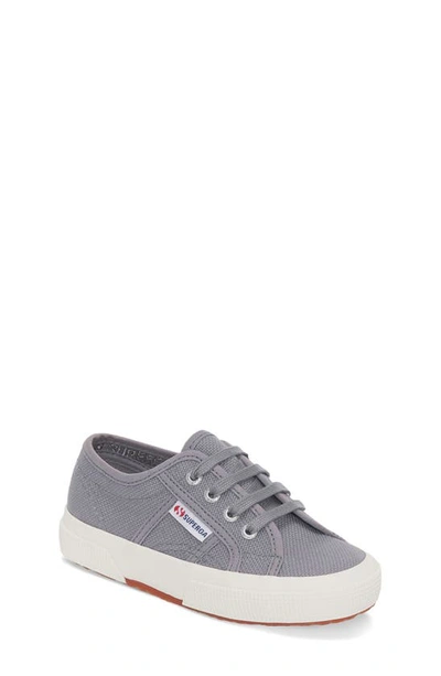 Shop Superga Kids' 2750 Classic Lace-up Sneaker In Grey Bluish-favorio