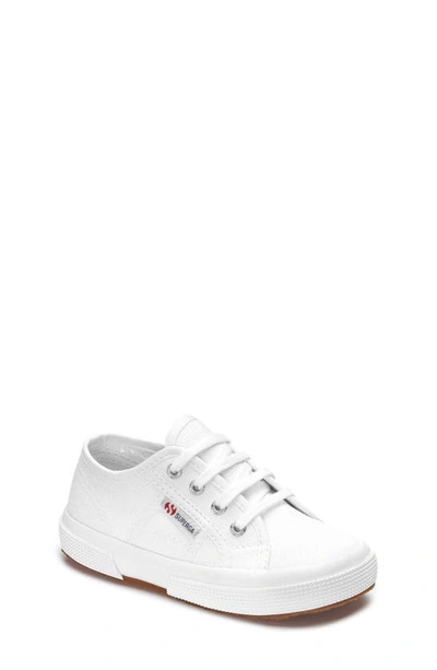 Shop Superga Kids' 2750 Classic Lace-up Sneaker In White