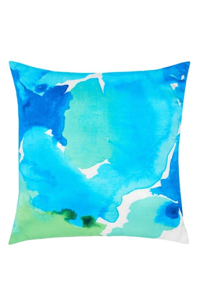 Shop Rochelle Porter Caribbean Accent Pillow In Blue