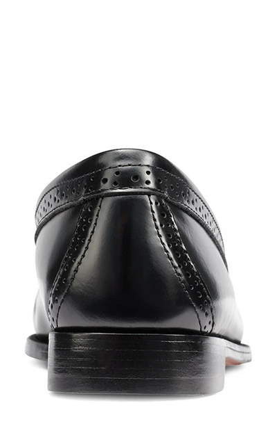 Gh Bass Loafers With Round Toe And Tassel Detail In Black