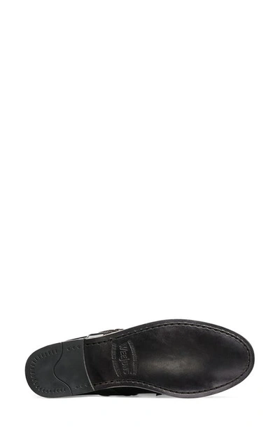 Shop Gh Bass Weejuns® Mary Jane Moc Toe Loafer In Black