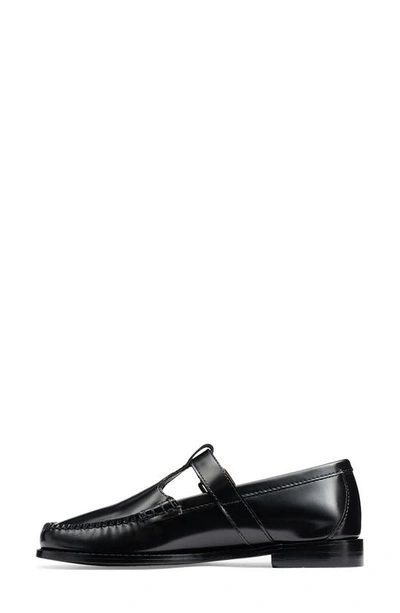 Shop Gh Bass Weejuns® Mary Jane Moc Toe Loafer In Black
