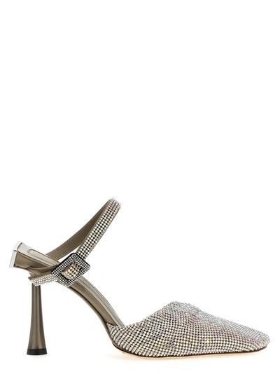 Shop Benedetta Bruzziches Out Of Office Pumps Silver