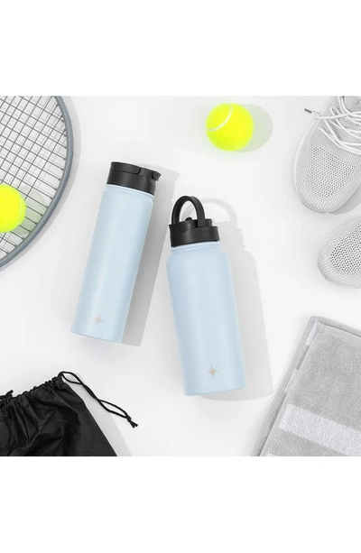 Joyjolt Stainless Steel Water Bottle In Blue