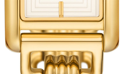 Tory Burch The Eleanor 3-in-1 Watch With Gold-tone Stainless Steel In Gold