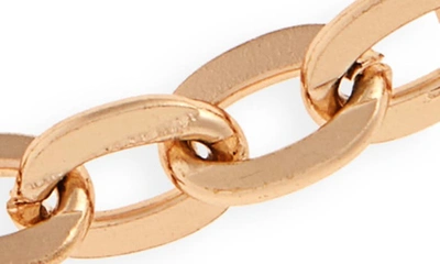 Charm It Chain Link Bracelet In Gold