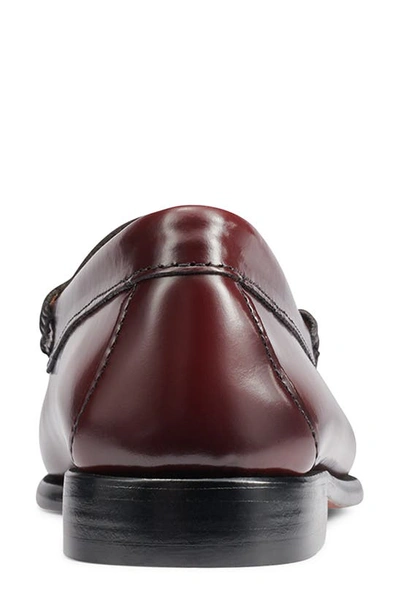 Shop Gh Bass Whitney Leather Loafer In Wine