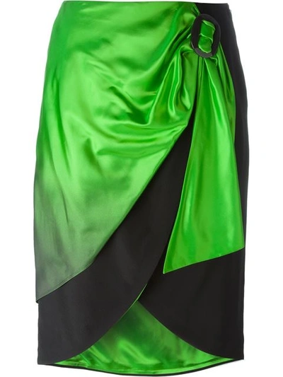 Maison Margiela Midi Skirts In Green