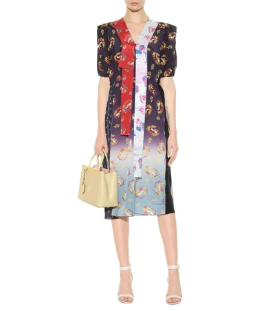 Shop Marc Jacobs Victorian Print Dress In Multicoloured