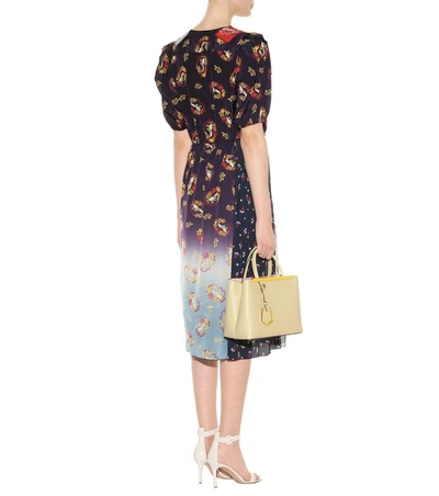 Shop Marc Jacobs Victorian Print Dress In Multicoloured