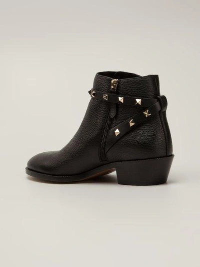 Shop Valentino 'rockstud' Boots