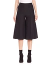 VALENTINO Wool & Silk Crepe Couture Culottes