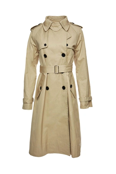 Marc Jacobs Cotton Trench Coat In Khaki