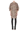 Givenchy Bell-sleeve Leopard-print Shell Parka Coat In Multicoloured