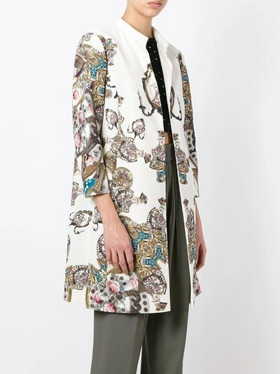 Shop Antonio Marras Printed Coat