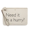 ANYA HINDMARCH In A Hurry Leather Pouch