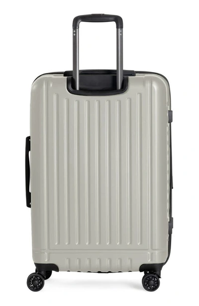 Shop Ben Sherman 24" Expandable Spinner Suitcase In Dover White