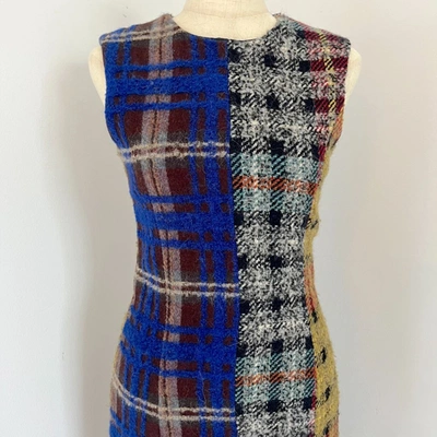 Pre-owned Acne Studios Multicolor Knitted Wool Sleeveless Dress In Default Title