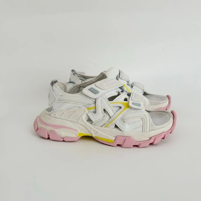 Pre-owned Balenciaga Pastel Track Sandals From  Kid, Uk13 In Default Title
