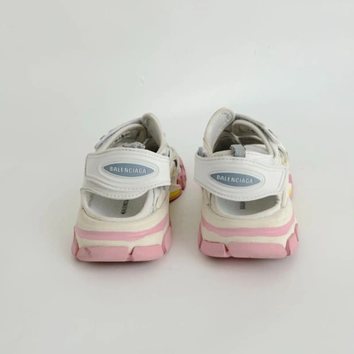 Pre-owned Balenciaga Pastel Track Sandals From  Kid, Uk13 In Default Title