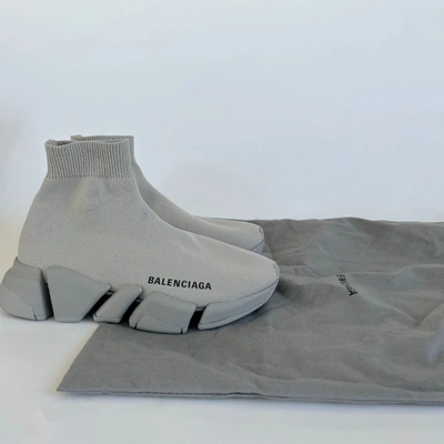 Pre-owned Balenciaga Speed.2 Lt Knit Sole Sock Sneakers, 34 In Default Title