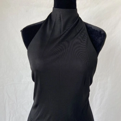 Pre-owned Balmain Black Long Dress In Default Title