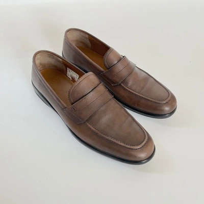 Pre-owned Bally Brown Penny Loafers, Us 11 In Default Title